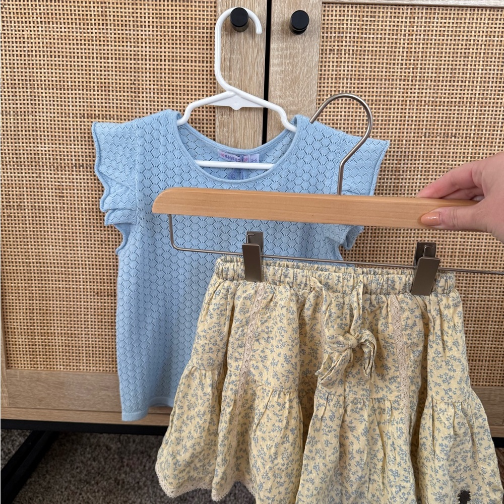 Ghanda Pink Gingham Kids Matching Set